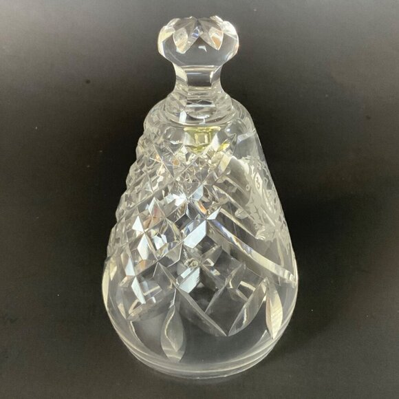 Vintage Waterford Crystal Christmas Bell 1986 Six Geese a-Laying with Box - Picture 2 of 9